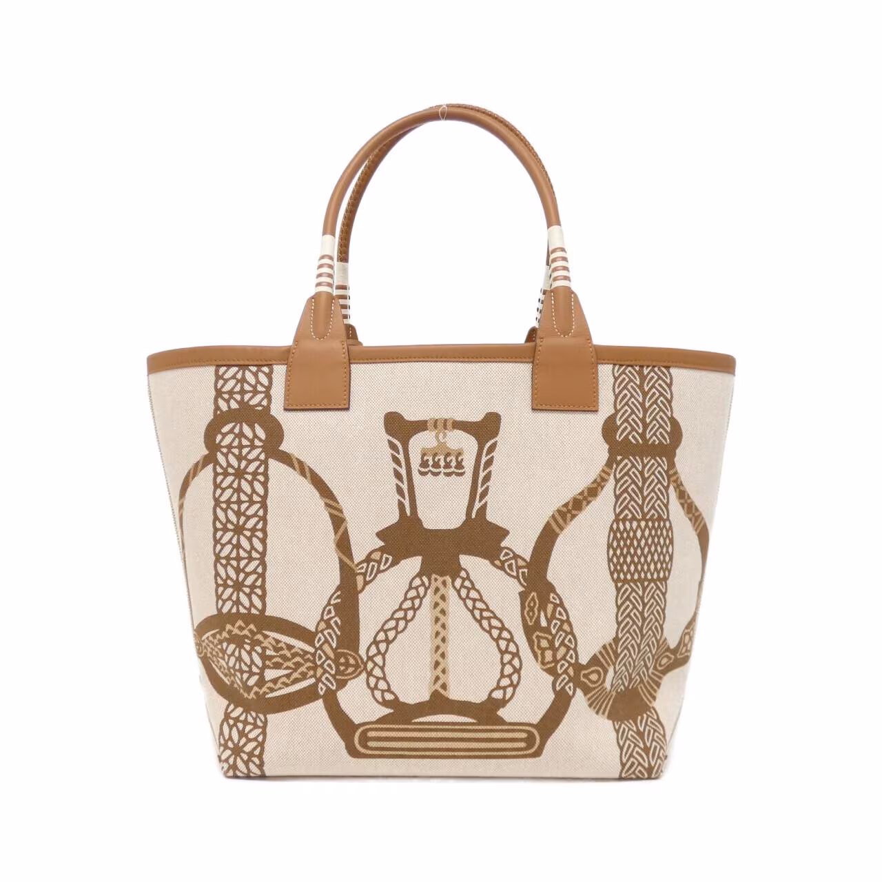 Handbag photographed front-on against a plain background.