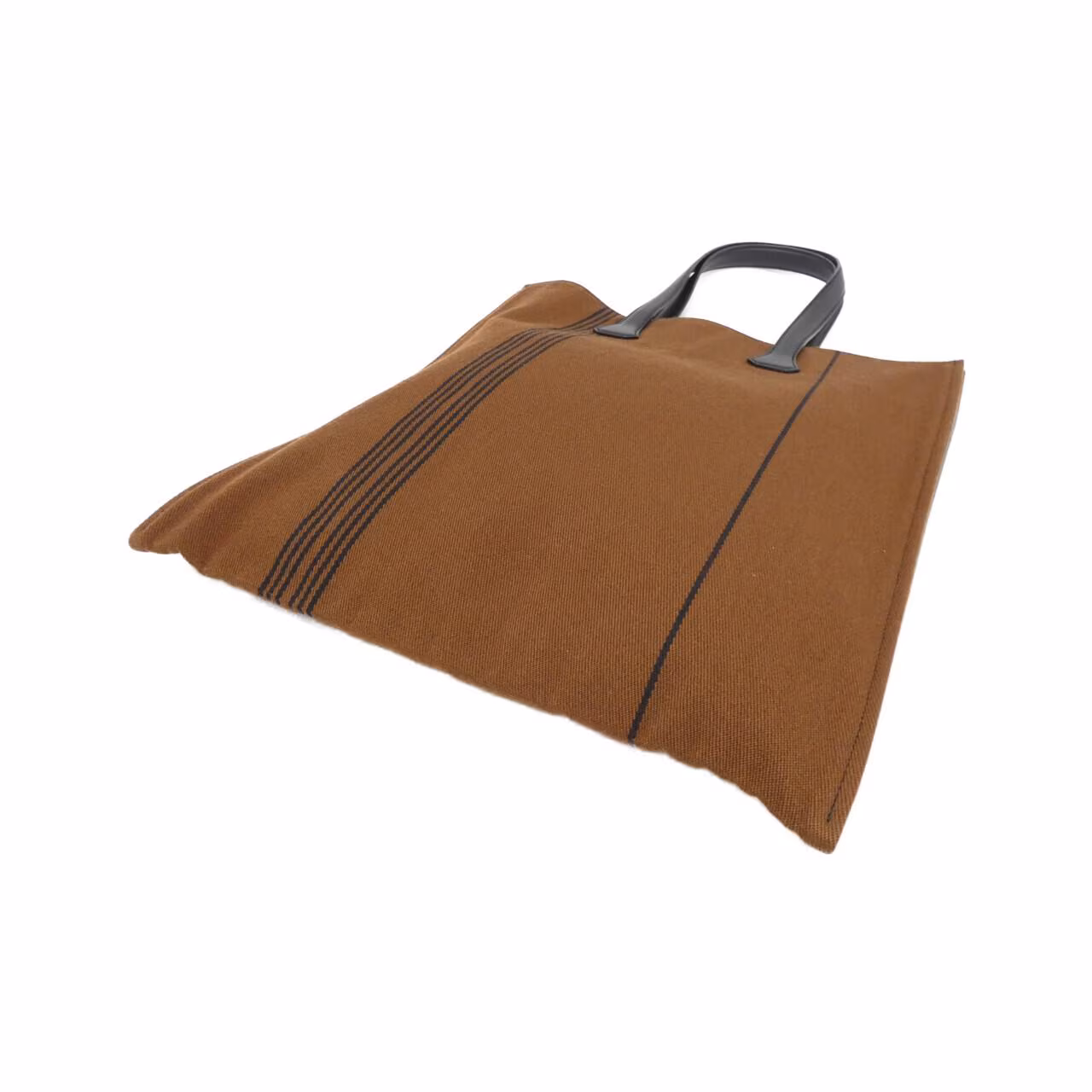 Large open-top canvas tote with two shoulder straps.